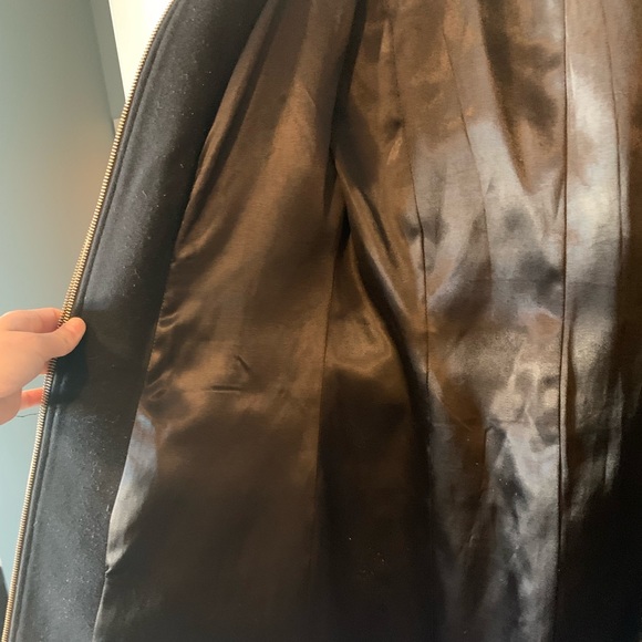 XS Mackage Black Wool Coat, purchased in 2015 - Picture 3 of 5